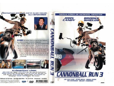 The Cannonball Run  3  DVD